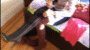 Kayo Yori decides which boots to wear to work